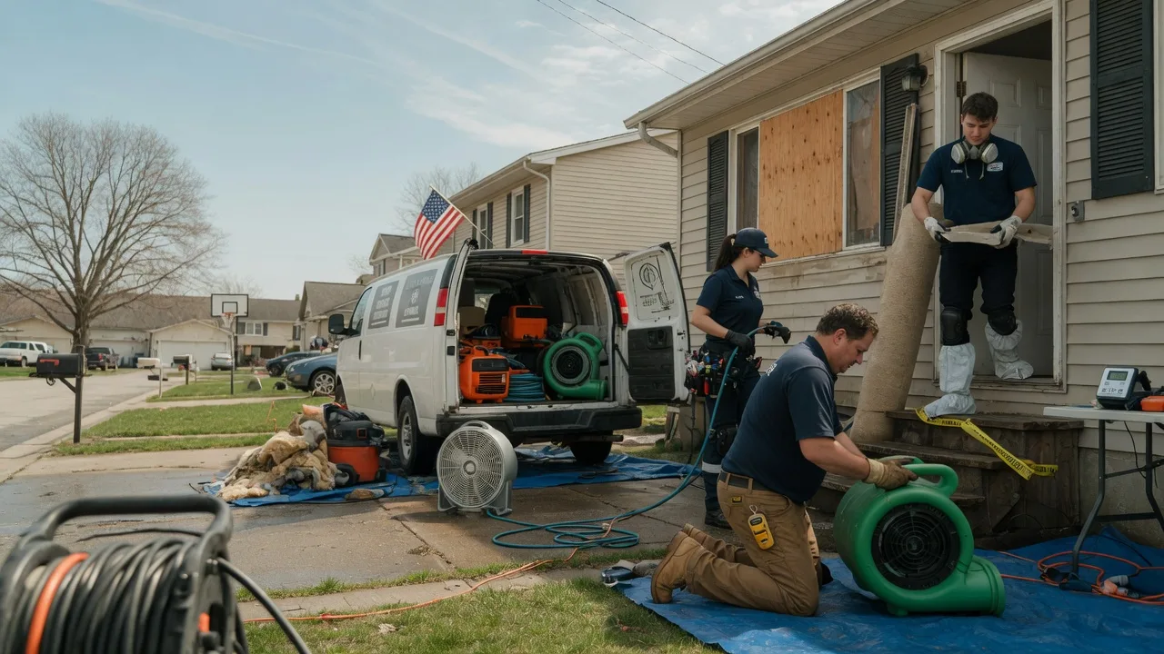 Water Damage Restoration in Fort Wayne, IN near me